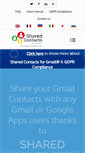 Mobile Screenshot of gmailsharedcontacts.com